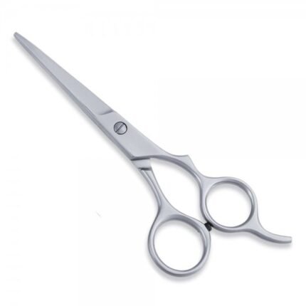 Hair Cutting Scissors with Contoured Offset Handles