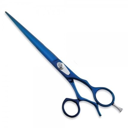 Mirror Blue Professional Hair Shear