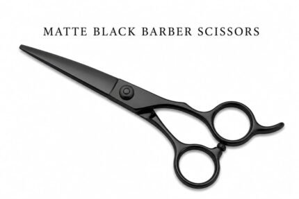 Matte Black Barber Scissors